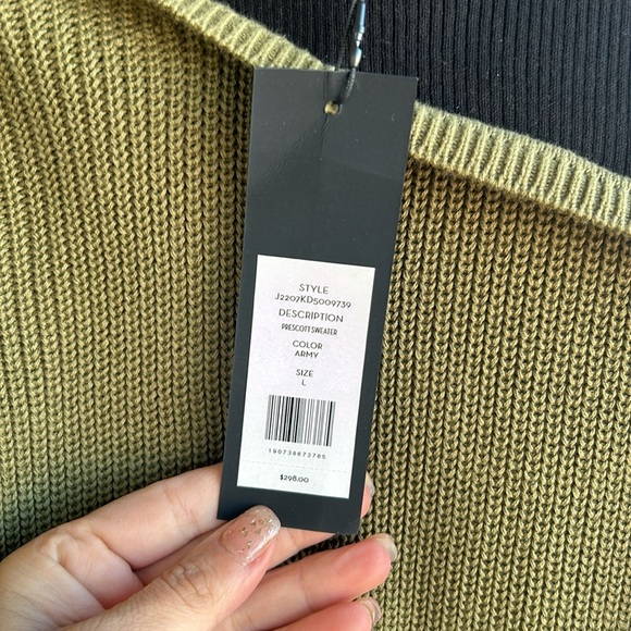 Veronica Beard Prescott Layered Off-The-Shoulder Sweater - Picture 5 of 8